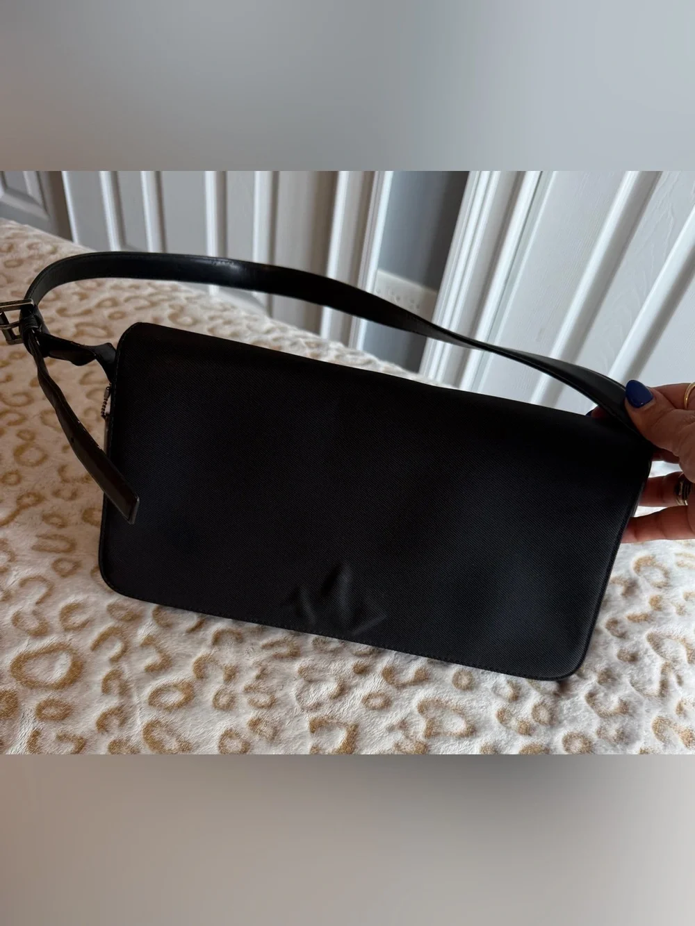 Coach Black Shoulder Bag Medium Women’s